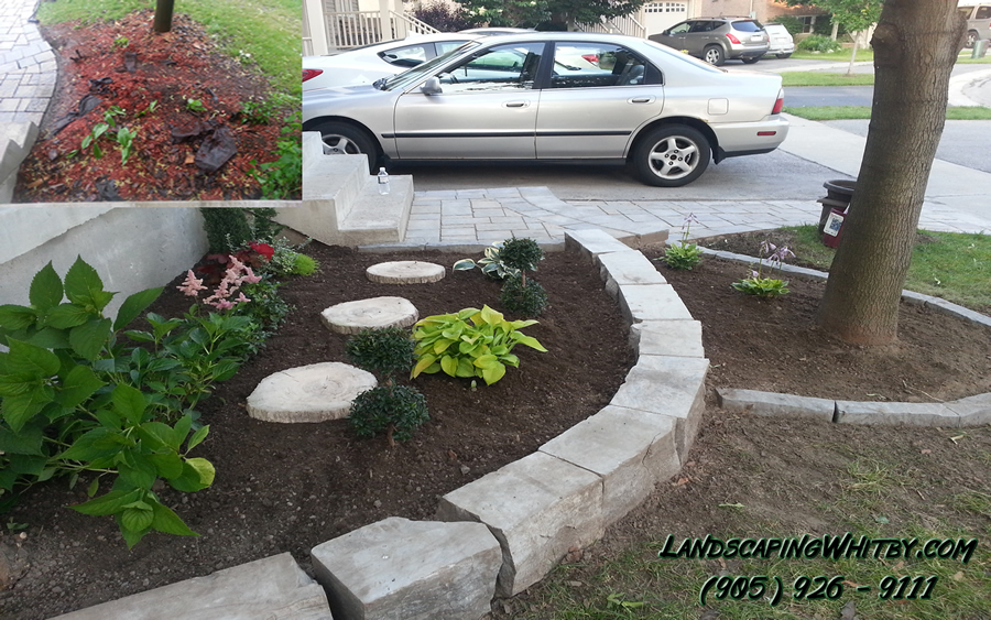 stone garden edge